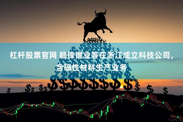 杠杆股票官网 赣锋锂业等在浙江成立科技公司，含磁性材料生产业务